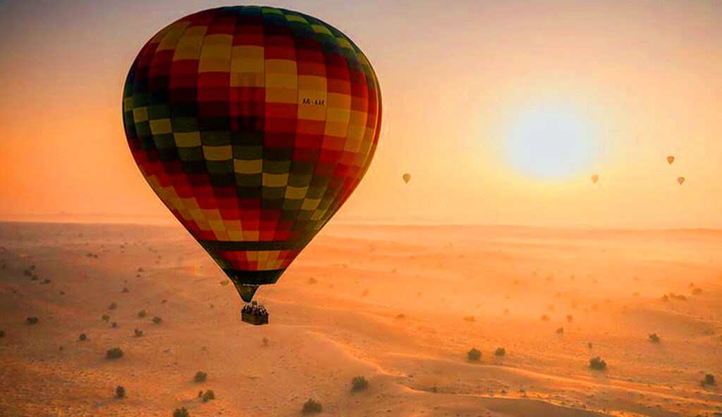 deluxe hot air balloon rides